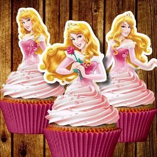 Disney Sleeping Beauty Cupcake Toppers Edible Image Aurora C