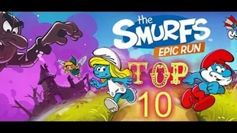 Smurfs Epic Run. Обзор андроид игры Smurfs Epic Run 2016. То