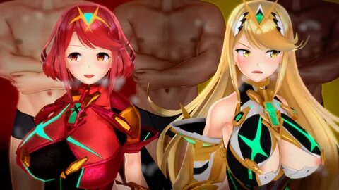 Rule34 - If it exists, there is porn of it / mythra, pyra / 