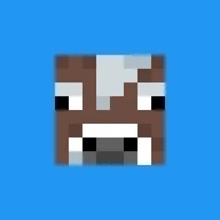 Pixilart - Minecraft Cow Head by Nawrotkiewicz