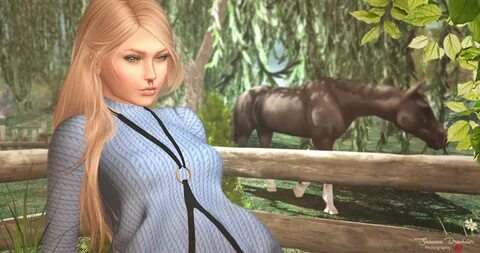 Lara With Horse