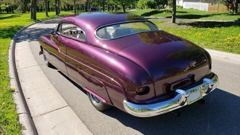 Custom 1950 Mercury Lead Sled Up For Grabs Motorious