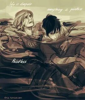 Percy and Annabeth in Tartarus. River Cocytus. Percy jackson