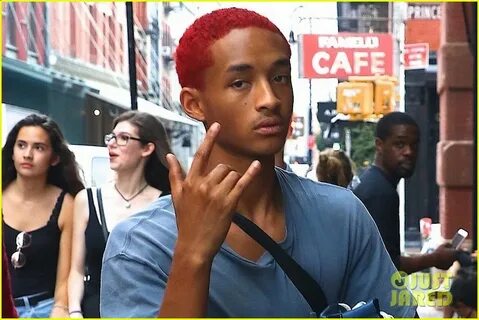 Jaden Smith Debuts Red Hair While Out in NYC Photo 1101307 -