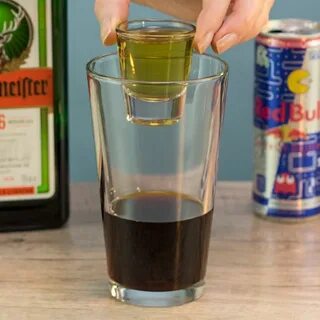 Reverse Jagerbomb Tipsy bartender, Tipsy bartender recipes, 