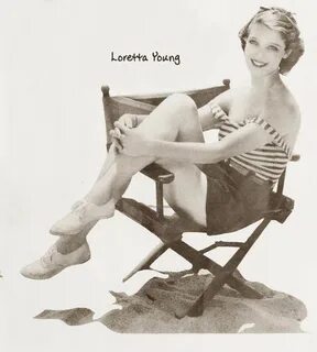 Loretta young swimsuit