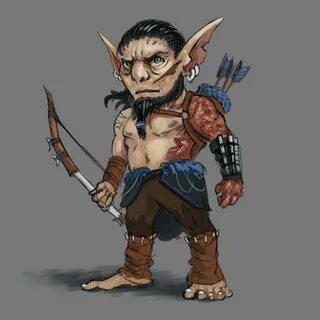 Ricardo Rivera Illustration - DND goblin character Test