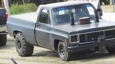 Chevy Square Body Truck Pull Gone Bad Aftermath - YouTube