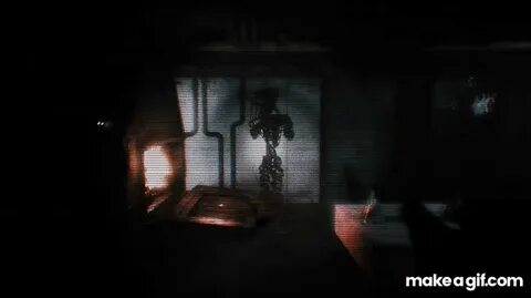 Endo C (Fallen Chica) Jumpscare 2 Basement Story Mode on Mak