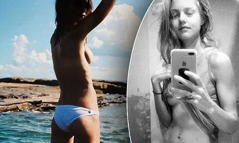 Isabelle Cornish goes TOPLESS in Instagram snap Daily Mail O