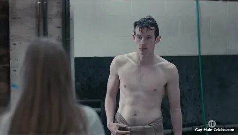 Callum Turner Frontal Nude in Glue - Gay-Male-Celebs.com