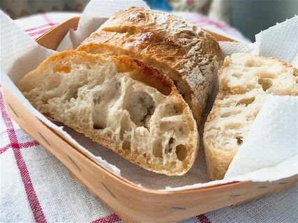 Homemade Ciabatta Bread Step by Step Recipe Homemade ciabatt