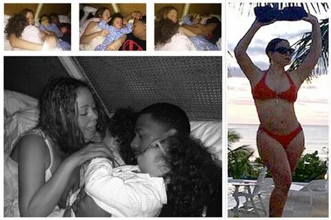 Bikini Babe Mariah Carey Lays Nick Canon Split Rumors To Res