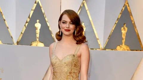 Oscars 2017: Emma Stone Dressed to Match Her Potential Best 