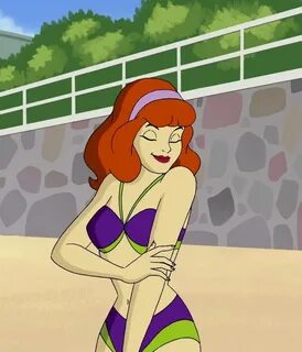 Daphne is Sweet in her Bikini Drawing cartoon characters, Gi