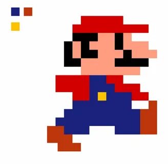 Mario Sprite 2 Incomplete Super Mario 4 Bit - Clip Art Libra