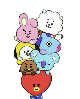 bts bangtanboys army bt21 shooky sticker by @yulishinoda