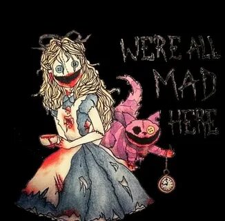 Love this creepy Alice Wonderland, Alice, Creepy drawings