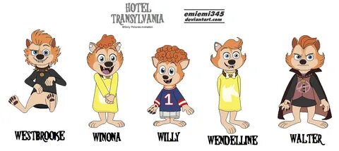 Hotel Transylvania 2 Winnie X Dennis Fanfic - miltosdesign