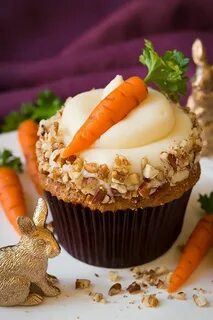 Carrot Cake Cupcakes with Cream Cheese Frosting Cooking Clas