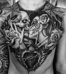 Skull Tattoo Chest Pieces * Arm Tattoo Sites