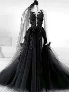Женское свадебное платье It's yiiya, черное кружевное платье
