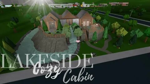 BLOXBURG Lakeside cozy cabin 104k - YouTube