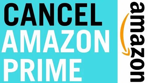 How To Cancel Amazon Prime Membership - YouTube