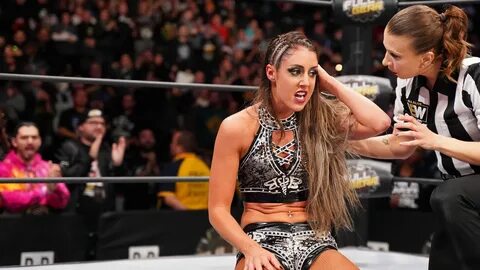 AEW star Britt Baker's wrestling journey can't be paused by 