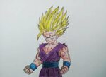 Dragon Ball Z Gohan Drawing at GetDrawings Free download