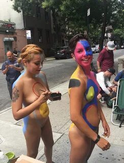 Hot body paint outdoors nude - Porn pic. Comments: 1