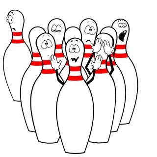colorful bowling pins clipart - Clip Art Library