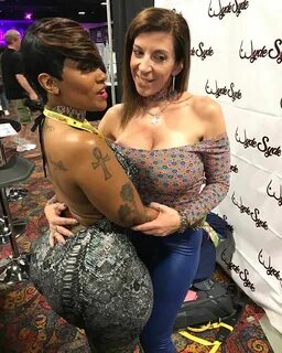 About the other day w/ @officialsarajay Exxxotica Expo !!! 