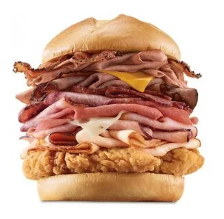 Arby's Secret Menu Meat Mountain - Fast Food Menu Prices