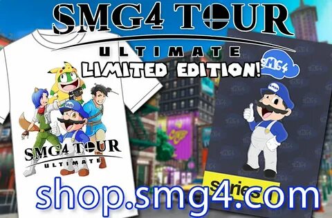 SMG4 na Twitterze: "Tour merch is selling out fast! Don't mi