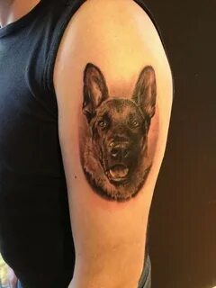 German Shepherd Tattoo Designs Related Keywords & Suggestion