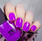 Фиолетовый лак для ногтей (78 фото)