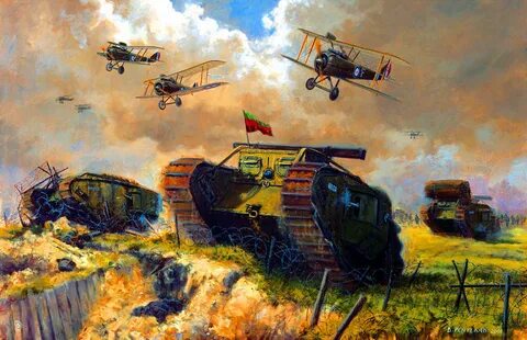 Pin em WW1 War Art