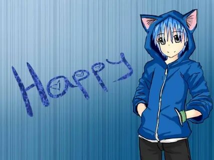 Happy from fairy tail in his human form Fairy tail happy, An
