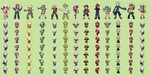 Pkmn world tournament all trainers overworld by tebited15 Pi