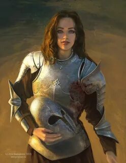 Lady knight, Arya Baskakova Female knight, Warrior woman, Ch