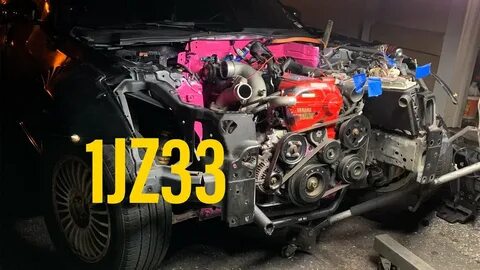 Swapping a 1JZ into a 350z Pt 2 (FIRST START UP + Test Fitti