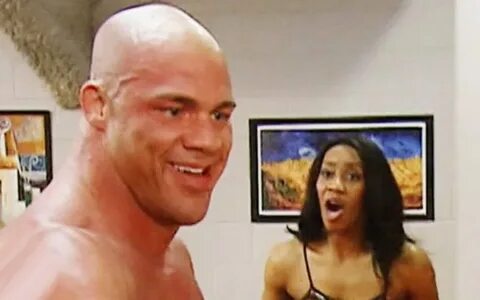 Kurt Angle Says Vince McMahon Came Up With His "Black Son" A