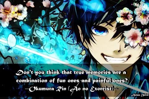 Top Quotes From Blue Exorcist. QuotesGram