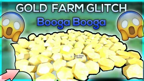 Unlimited Gold Farming Glitch in Booga Booga (*FASTEST GOLD 