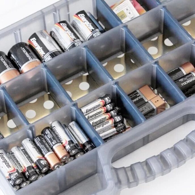 Marie Kondo en Instagram: "What a neat idea for battery storage! 