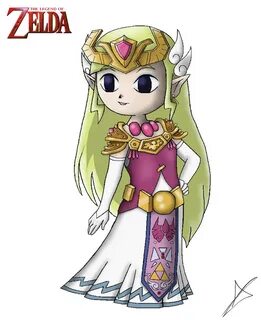 New Toon Princess Zelda by AndsportsART on DeviantArt