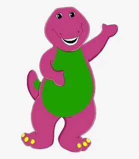 Barney Clip Dinosaur Stock - Draw Barney The Dinosaur - Free
