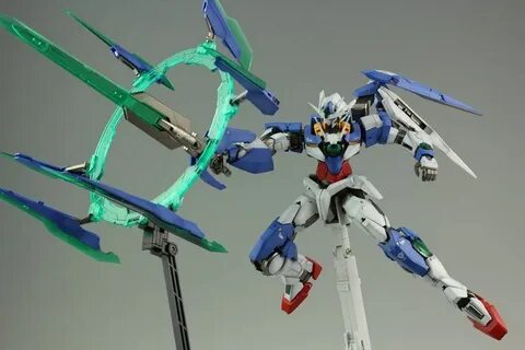 MG 1/100 00 Qan T - Painted Build Gundam 00, Gundam model, G