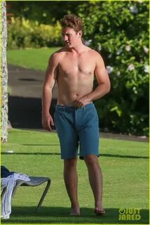 Miles Teller Shows Off His 'Top Gun' Physique on Vacation wi